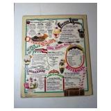 (21) ViINTAGE Menus/Advertisements
