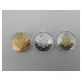 Presidential Dollar Coin Set - 3-Coin Collection (2007 & 2020)