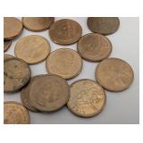 Lot of Presidential Dollar Coins.