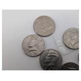 Various Date Kennedy Half Dollars