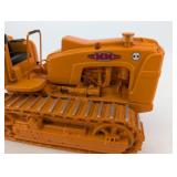 MM Orange Die-Cast Tractor Toy - Open-Cab Track Vehicle