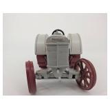 Fordson Tractor Toy - Vintage Detroit USA Plastic w/ Red Spoked Wheels