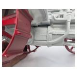 Fordson Tractor Toy - Vintage Detroit USA Plastic w/ Red Spoked Wheels
