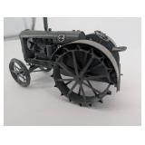 Vintage Metal Toy Tractor - Large Spoked Rear Wheels, TC Monogram