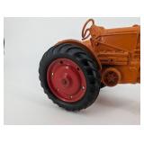 Minneapolis-Moline Toy Tractor - Orange Die-Cast Metal, Red Wheels