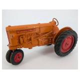 Minneapolis-Moline Toy Tractor - Orange Die-Cast Metal, Red Wheels