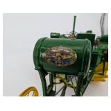 Waterloo Boy Kerosene Tractor Toy - Vintage Green & Yellow Tin Model