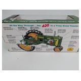 John Deere 420 Tractor & KBL Disc - Precision Key Series Die-Cast Replica