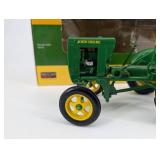 John Deere Model L Tractor - 1/16 Scale Die-Cast with Plow