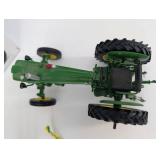 John Deere 40T Wide Front Tractor Die-Cast - Mounted Two-Bottom Plow