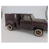 Ford Brown Die-Cast Toy Truck with Dump Bed - Vintage Pickup