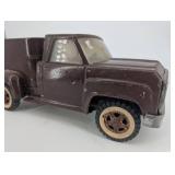 Ford Brown Die-Cast Toy Truck with Dump Bed - Vintage Pickup