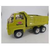 Tonka Hydraulic Dump Truck - Lime Green 6-Wheel Toy