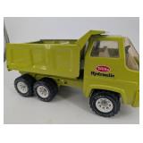 Tonka Hydraulic Dump Truck - Lime Green 6-Wheel Toy