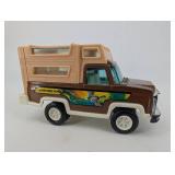TOOTSIETOY Camper Truck Brown/Tan with Pop-Up Camper