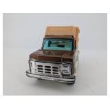 TOOTSIETOY Camper Truck Brown/Tan with Pop-Up Camper