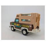 TOOTSIETOY Camper Truck Brown/Tan with Pop-Up Camper