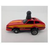 Five Winders Turbo ZX Die-Cast Car - Red with Yellow Stripe