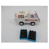 Buddy L Pepsi-Cola Truck with Blue Bottle Crates - Japan Vintage Toy