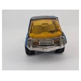 Tonka Blue Die-Cast Truck Toy with Yellow Cab - 4 Wheels, Vintage