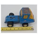 Tonka Blue Die-Cast Truck Toy with Yellow Cab - 4 Wheels, Vintage