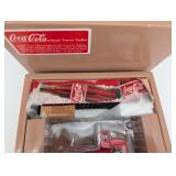 Coca-Cola Tractor Trailer - Red Die-Cast Toy Truck in Original Box