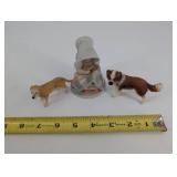 Circle of Friends Masterpiece Figurine - 3-Piece Group with Girl and Two Dogs