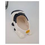 AMC NY NY - Holstein Cow Ceramic Figurine Set (Adult & Calf) - Made in Taiwan