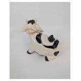 3-Piece Ceramic Cow Figurine Set - Farmhouse Decor