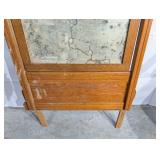 Antique Oak Mirror