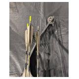 Camouflage Crossbow with Scope, Quiver & 4 Bolts