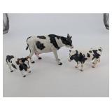 Holstein Cow Figurines (Lot of 3)