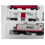 Lionel Soo Line Diesel Freight Set - Menards Exclusive with Loco 374 & Cars