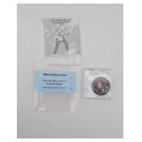 Elvis Concert Coin - 1968 Comeback Special Half Dollar - Mystic Stamp Promo
