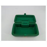 John Deere Kids Green Plastic Lunch Box Case with Yellow Latch