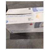 GE BFH85L Bath Fan, Light & Heater - 70 CFM, 3.5 Sones