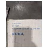 GE BFH85L Bath Fan, Light & Heater - 70 CFM, 3.5 Sones