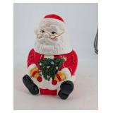 Gibson Santa Claus Cookie Jar - Gibson Housewares China - Removable Head Lid