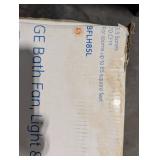 GE Bath Fan, Light & Heater BELH5L - 70 CFM, 3.5 Sones