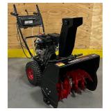 LegendForce Two Stage Snow Blower 208 CC 24  Msrp $649.99