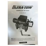 Ultra-Tow 12 Volt DC-Powered Off-Road Vehicle Winch, 12,000-Lb. Capacity, Galvanized Wire Rope #4995869 Msrp $389.99
