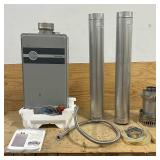 Rheem EcoSeries Tankless Gas Water Heater Natural Gas 199,900 BTU ECO200DVLN3 Msrp $1,057.00