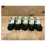 Bellingham Bamboo Gardener Unisex Palm-dipped Gardening Gloves Green Small (lot of 5)