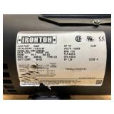 Ironton 1/2 HP electric motor Model No M6K17DB58A