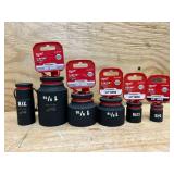 Milwaukee Impact Sockets (lot of 6)