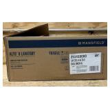 Mansfield 251-4 Alto II 19" Vitreous China Drop in Bathroom Sink with 3 Faucet Holes at 4" Centers and Overflow White Sinks Bathroom Sinks Sinks Only