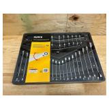 *Klutch Ratcheting Combination Wrench Set, SAE/Metric, Chrome Vanadium Steel, 32-Pc.
