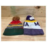 Minnesota sports pom-pom winter hat (lot of 2)