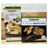 Cuisinart Skillet, Griddle lot of 2