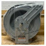 *Klutch Auto-Rewind Air Hose Reel with 3/8in. x 50ft. Rubber Hose, 300 PSI #73430 Msrp $139.99